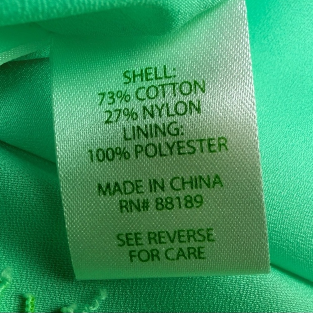 Lilly Pulitzer Meryl Poolside Blue/Mint Green Lace Sheath Dress In Size 6 - Picture 11 of 11